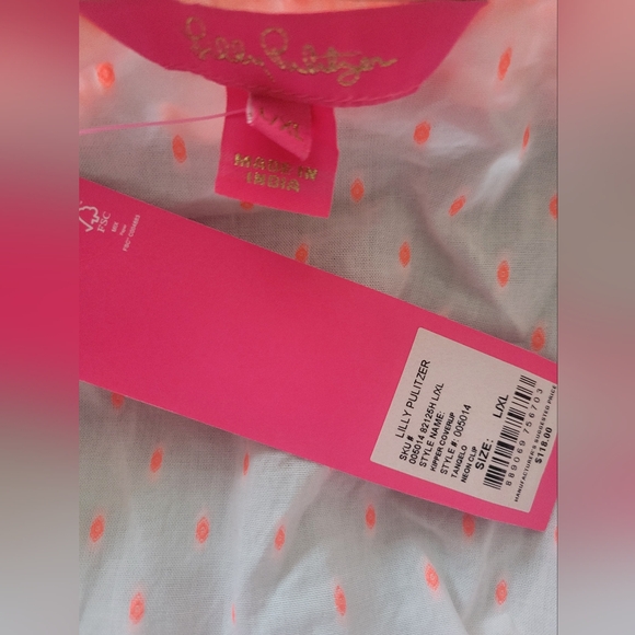 Lilly Pulitzer White and Pink Patterned Dress - Picture 4 of 4